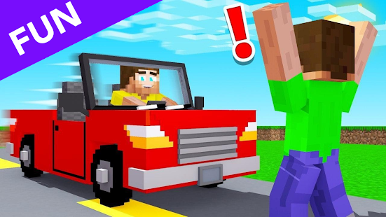Car MOD for Minecraft. Cars Addon for MCPE. PC