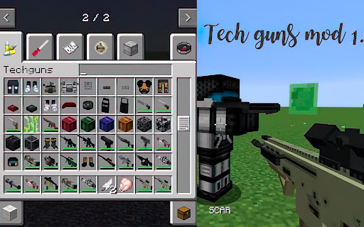 Gerçek Silah Modu Minecraft PE