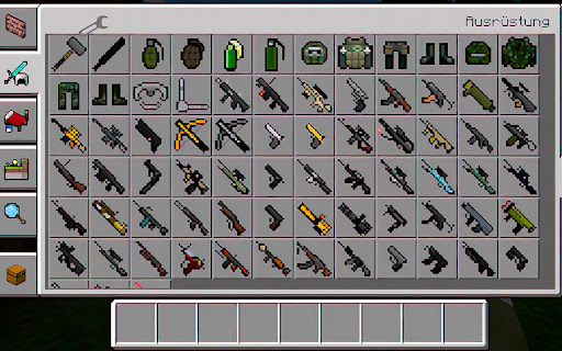 Gerçek Silah Modu Minecraft PE
