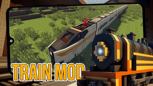 Train mod for Minecraft PE