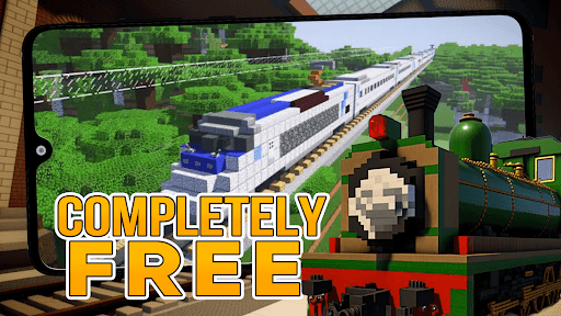 Train mod for Minecraft PE