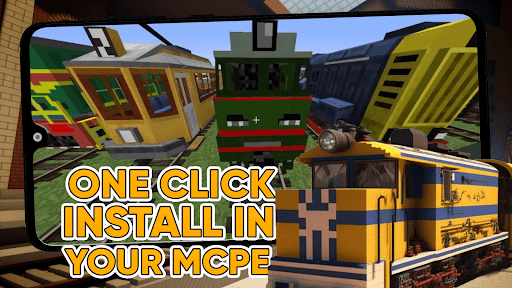 Train mod for Minecraft PE