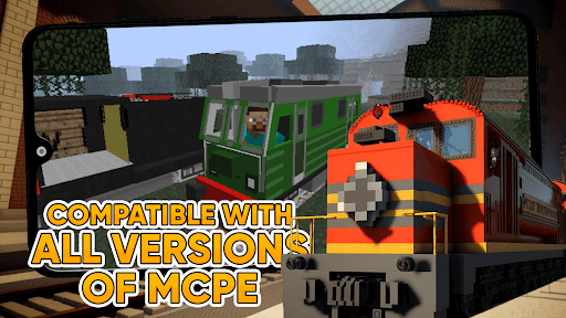 Train mod for Minecraft PE