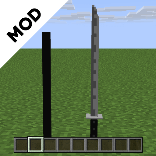 komputer Katana Sword Mod for Minecraft