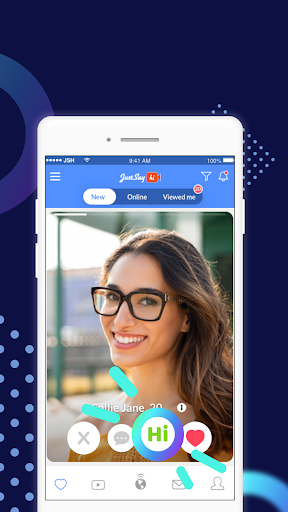 Just Say Hi: chat in de buurt PC