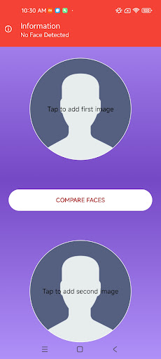 Face Matching الحاسوب