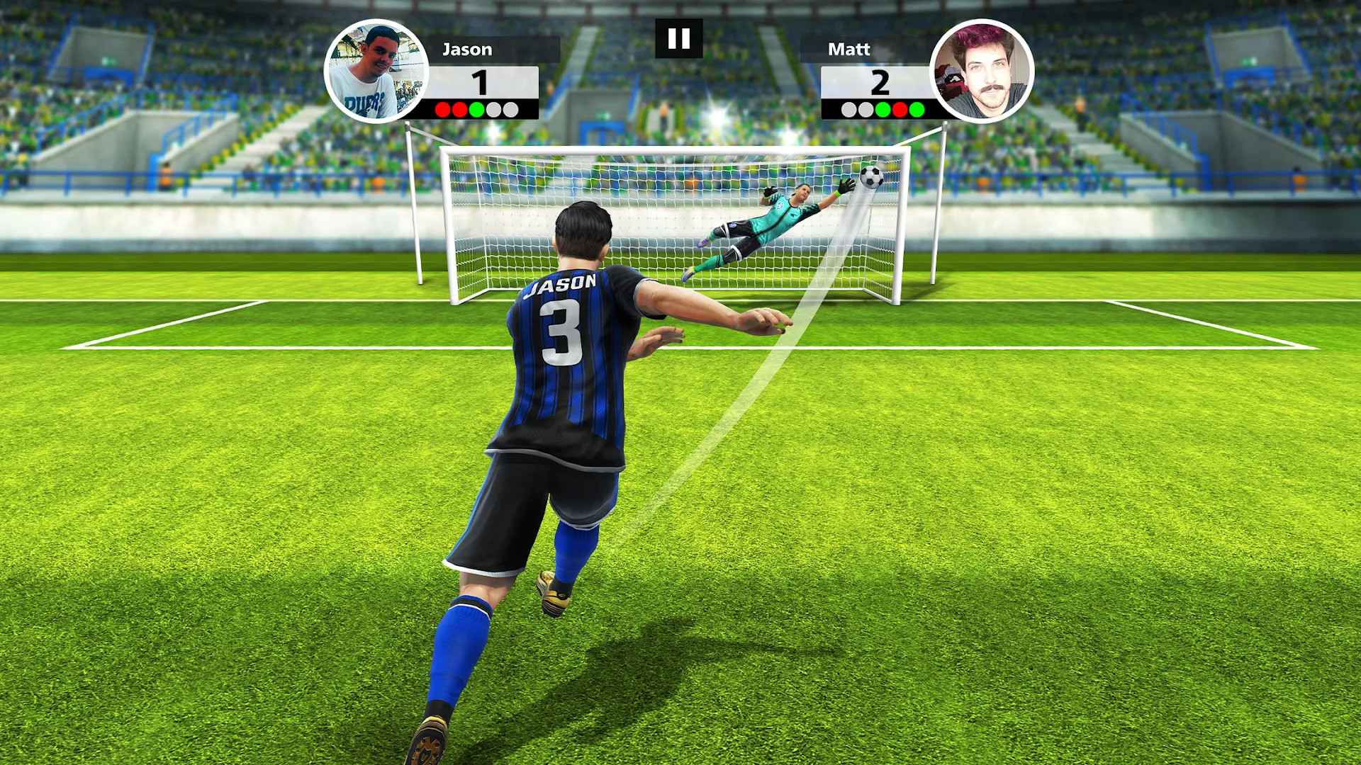 Football Strike - Multiplayer Soccer الحاسوب