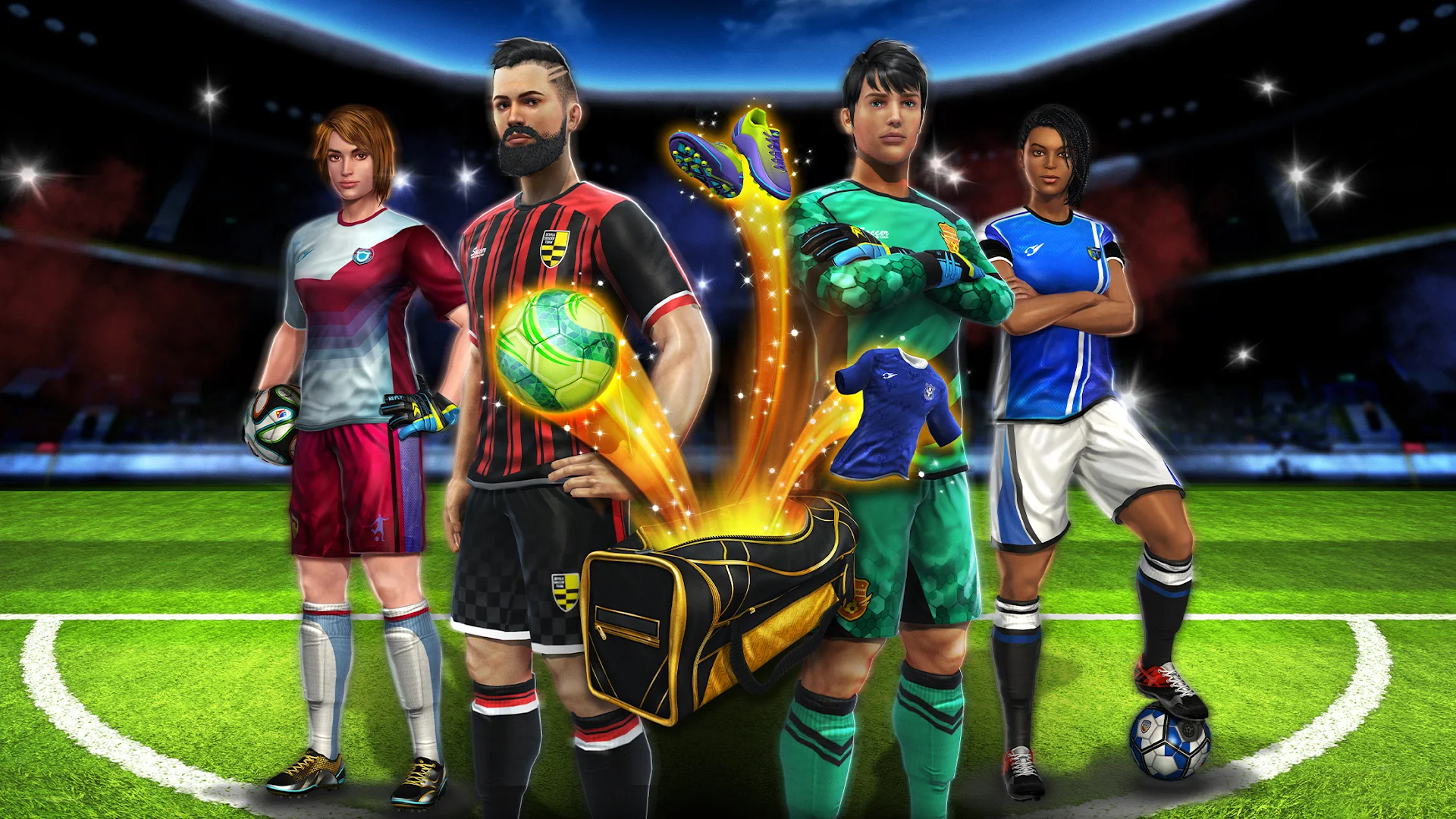 Football Strike - Multiplayer Soccer الحاسوب