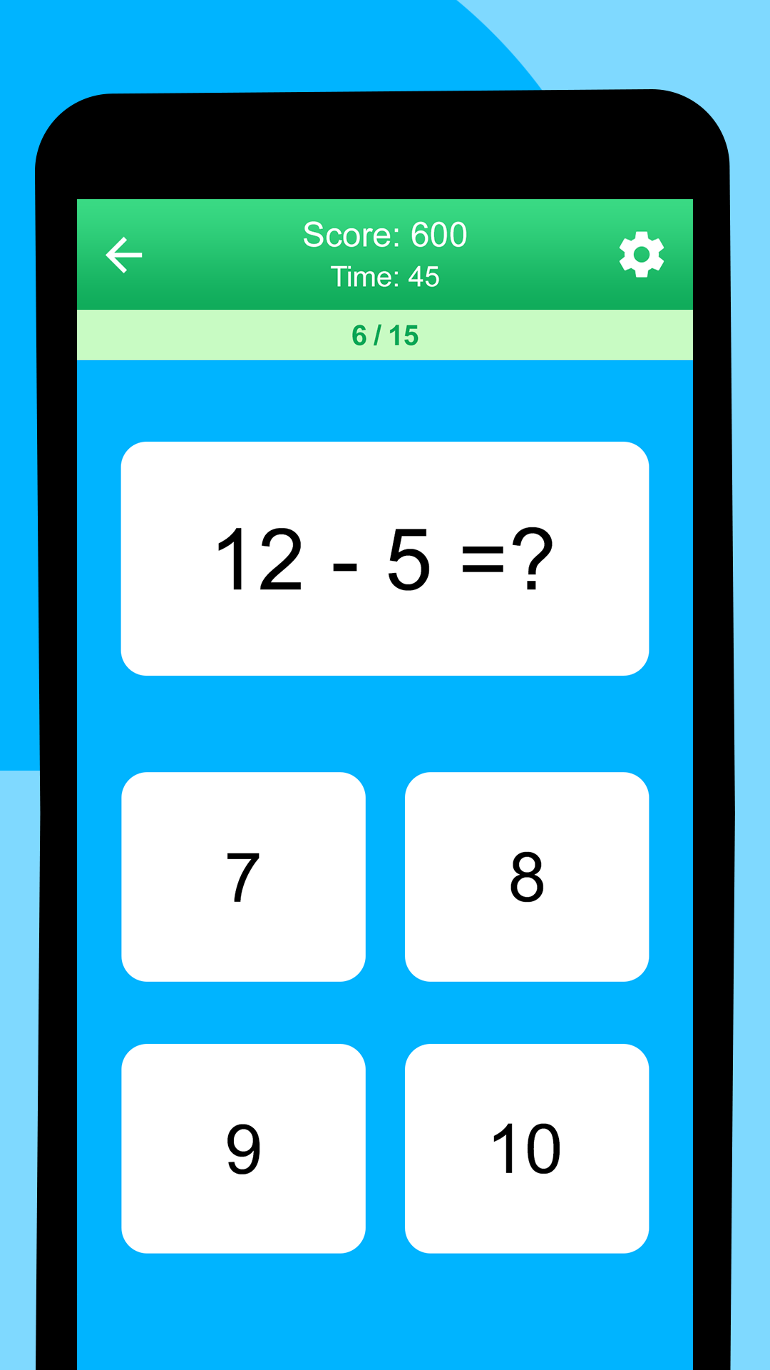 Hard math quiz. Maths Bunny.