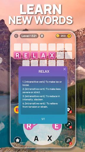 Word Scenery: Crossword