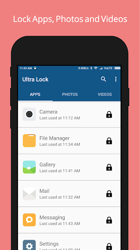 Ultra Lock - App Lock & Vault پی سی