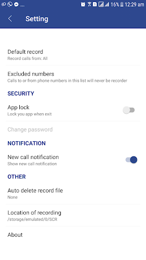 Smart Call Recorder - SCR پی سی