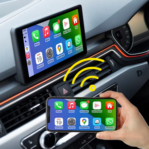 Tampilan Mobil Mirror Link