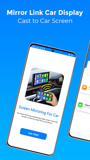 Tampilan Mobil Mirror Link PC