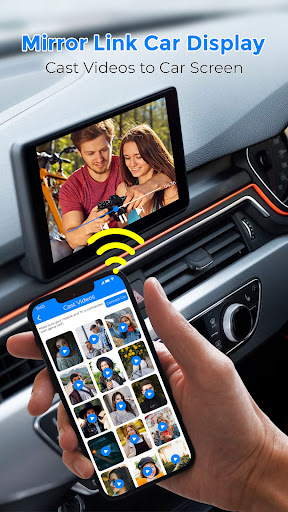 Tampilan Mobil Mirror Link PC