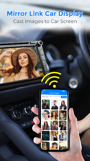 Tampilan Mobil Mirror Link PC