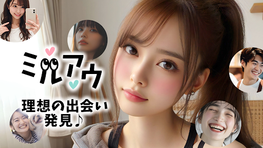 恋活・婚活アプリ｢ミルアウ｣ 理想の出会い系マッチングアプリ PC版