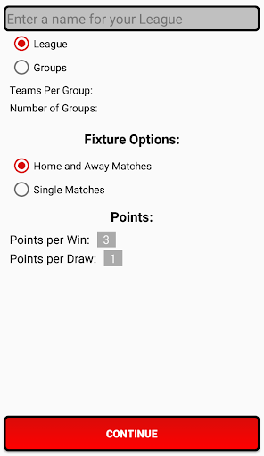 League Table Creator PC