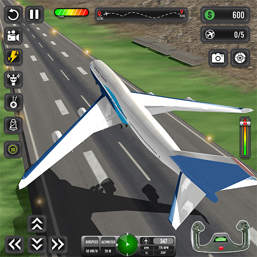 komputer Flight Simulator: Plane Game
