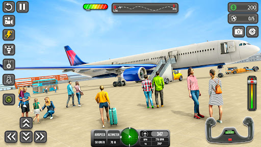 komputer Flight Simulator: Plane Game