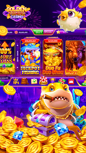 Golden Fishing Slots Casino PC