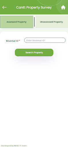 Cantonment Property Survey پی سی