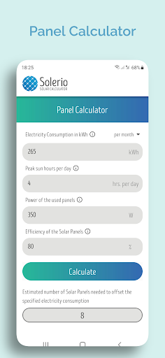 Solerio - Solar Calculator پی سی