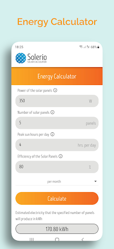 Solerio - Solar Calculator پی سی