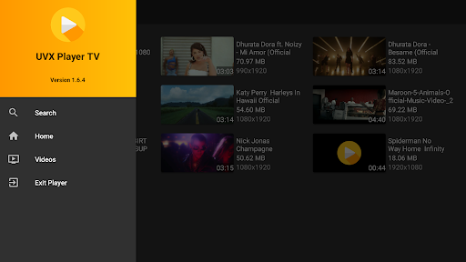 UVX Player TV