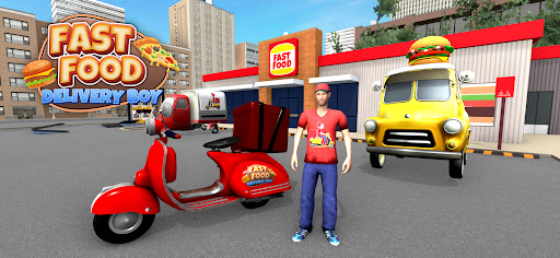 Fast Food Delivery Bike Game