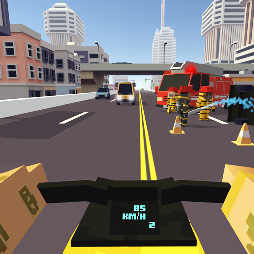 Blocky Moto Racing: Motorräder PC