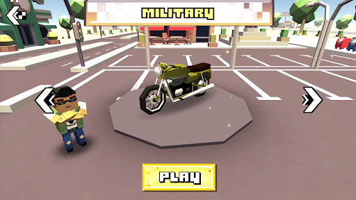 Blocky Moto Racing - xe máy