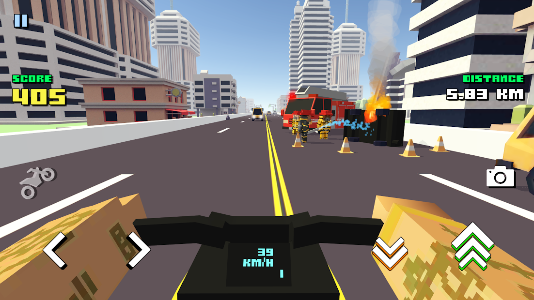 Blocky Moto Racing  PC