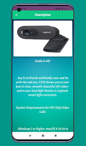 logitech c270 hd webcam guide পিসি