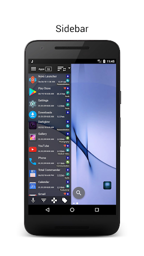JINA Drawer - Apps Organizer الحاسوب