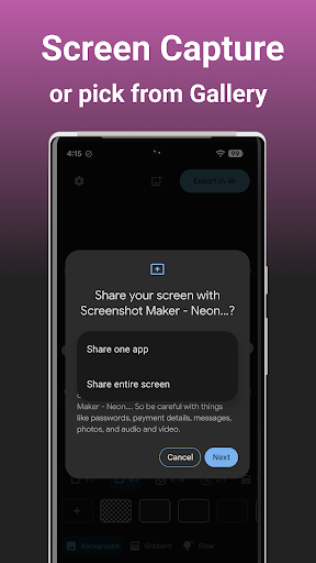 Screenshot Maker - NeonFrame পিসি