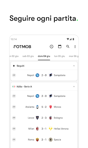 FotMob - Calcio risultati PC