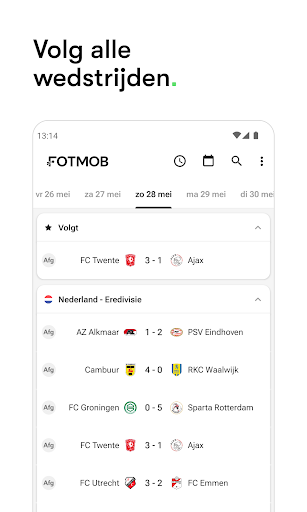 FotMob - Voetbal Uitslagen PC