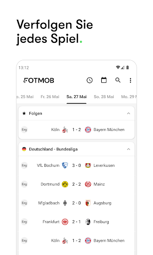 FotMob - Fußball Ergebnisse PC