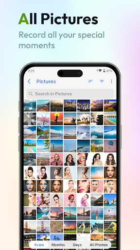 Gallery os 18 - Gallery App پی سی
