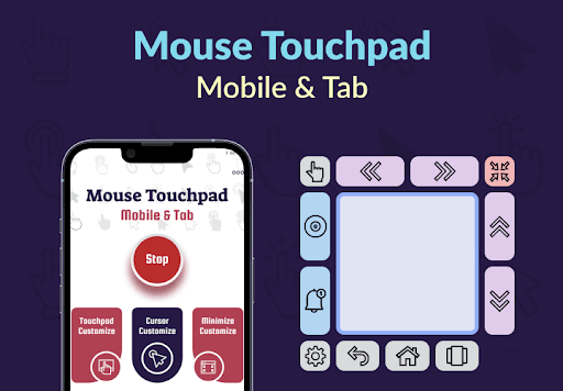 Mouse Touchpad: Mobile & Tab PC