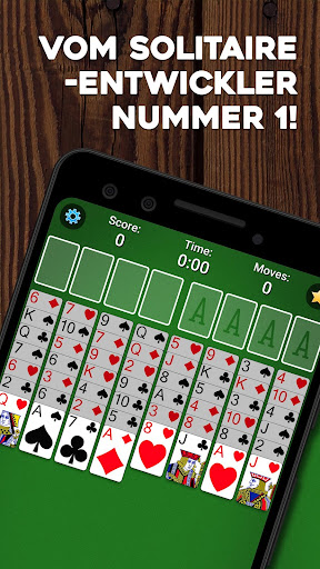 FreeCell Solitaire Kartenspiel PC