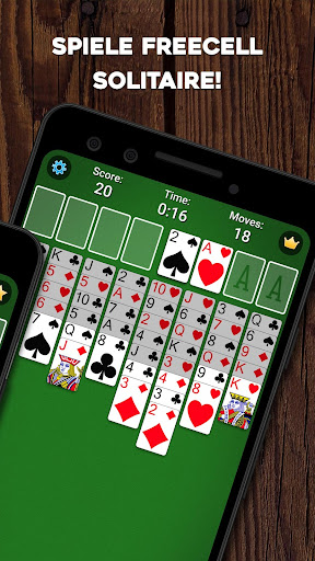 FreeCell Solitaire Kartenspiel PC