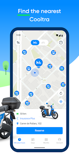 Cooltra Motosharing Scooter PC