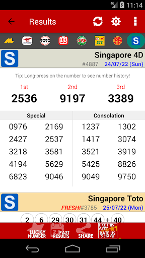 Live 4D Results (MY & SG)电脑版