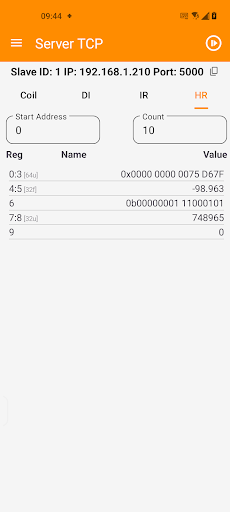 Modbus Viewer: TCP, RTU, BT PC