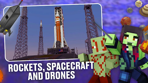 Space Rocket Mod for Minecraft