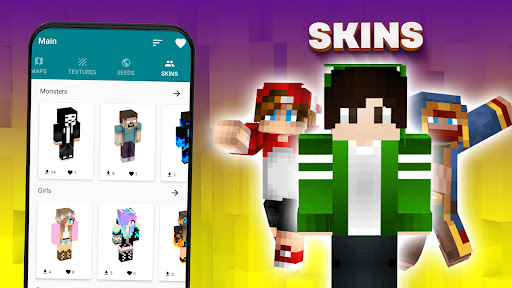 komputer Mods, maps skins for Minecraft