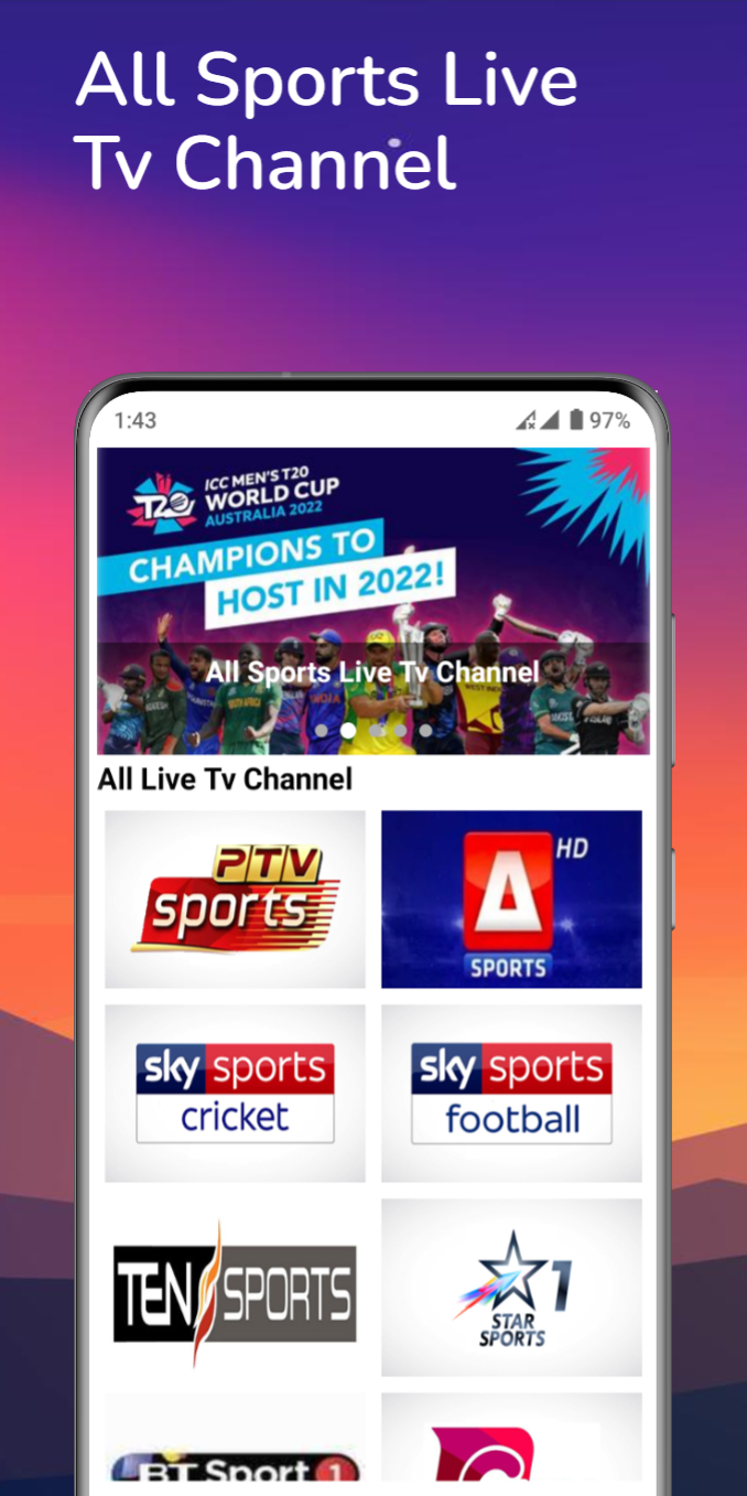 All Sports Live Tv Channel PC