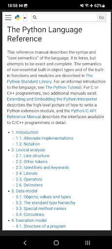 Python 3.11.1 offline docs PC